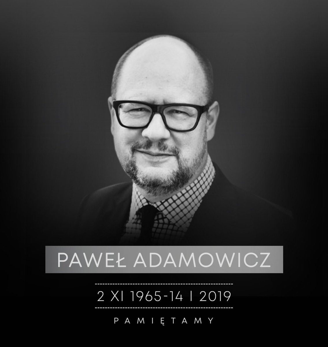 GGliszczynski's tweet photo. To już 5 lat. Pamięć o Prezydencie Adamowiczu jest żywa. #itnh https://t.co/u1cpuikXEh