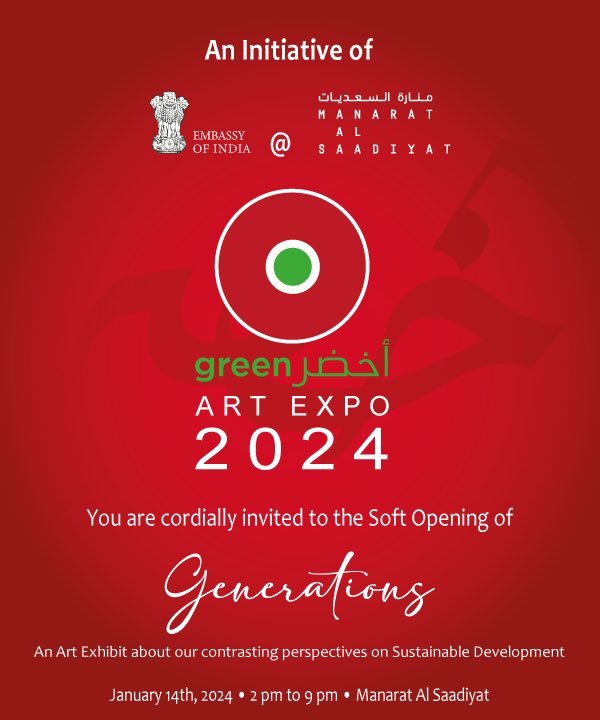 I'm back to the UAE 🇦🇪, but this time with physical art.  If you know of anyone passionate about art, the environment and sustainability development in the UAE, please spread the words out and send them my way. 
-
-
#AbuDhabiArt #ecoart #artdubai #timeoutabudhabi #timeoutdubai