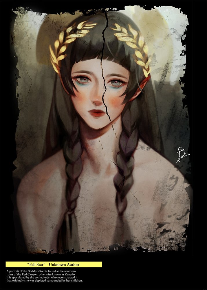 「ah, easy. That'd be Sothis. I don't thin」|Evaaaaのイラスト