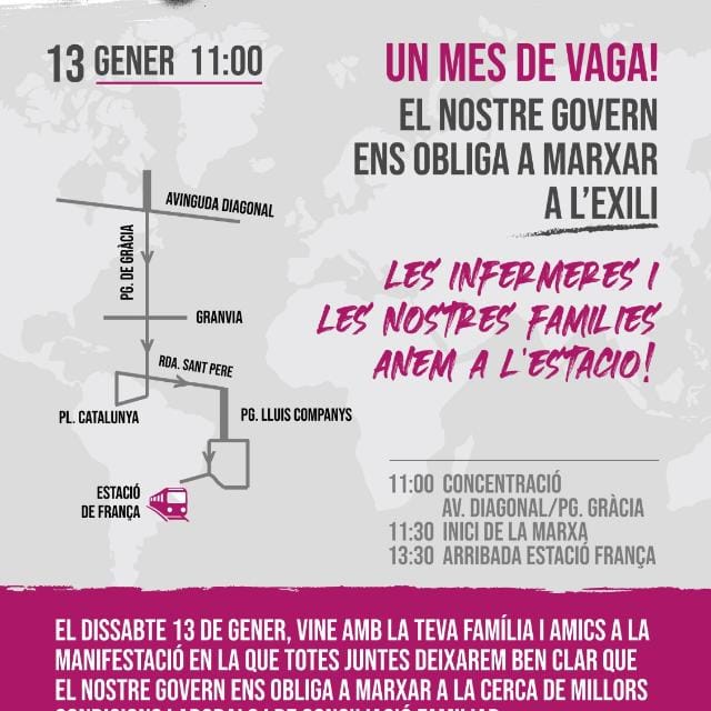Tota la familia!!
#InfermeresDiemPROU
Tots cap a la #ManifestacioInfermeres