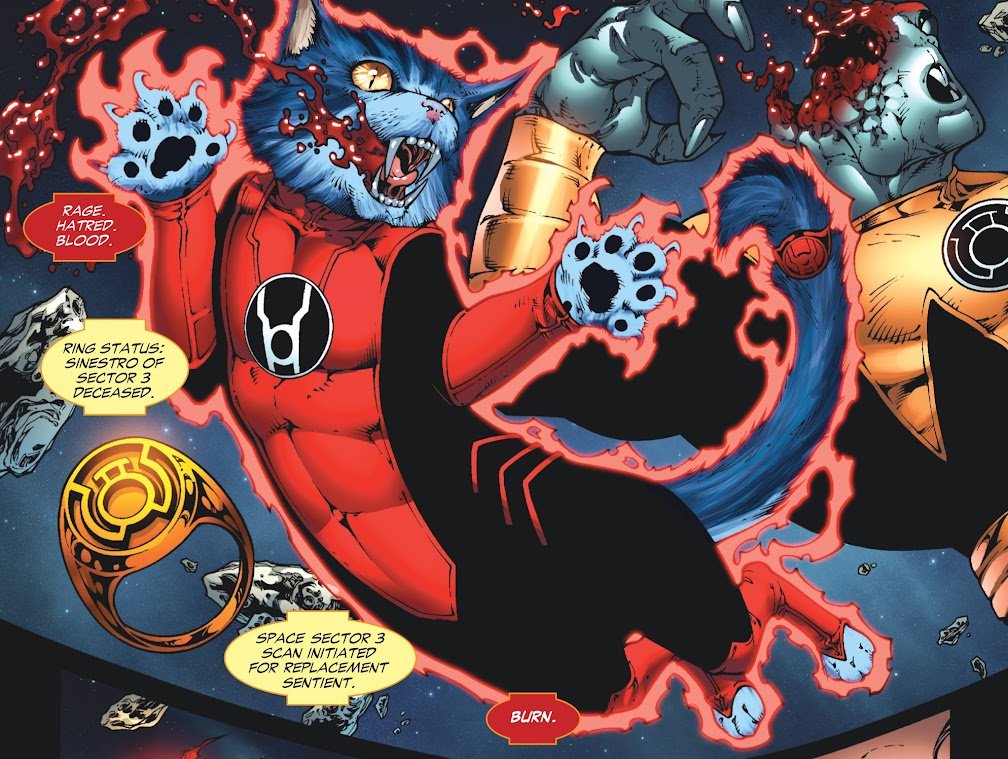 DCcomicsathon's tweet photo. As the Lantern Corps(TV) and @CatLadyathon are going to be on the same time, here is my suggestion for a mascott, Dex-Starr https://t.co/1WQ3mxprwo