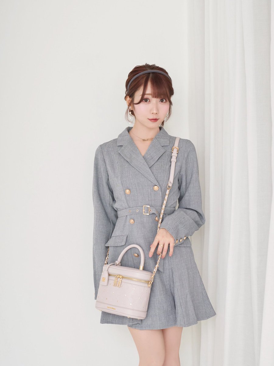 rosemuse bijou vanity bag ivory バッグ