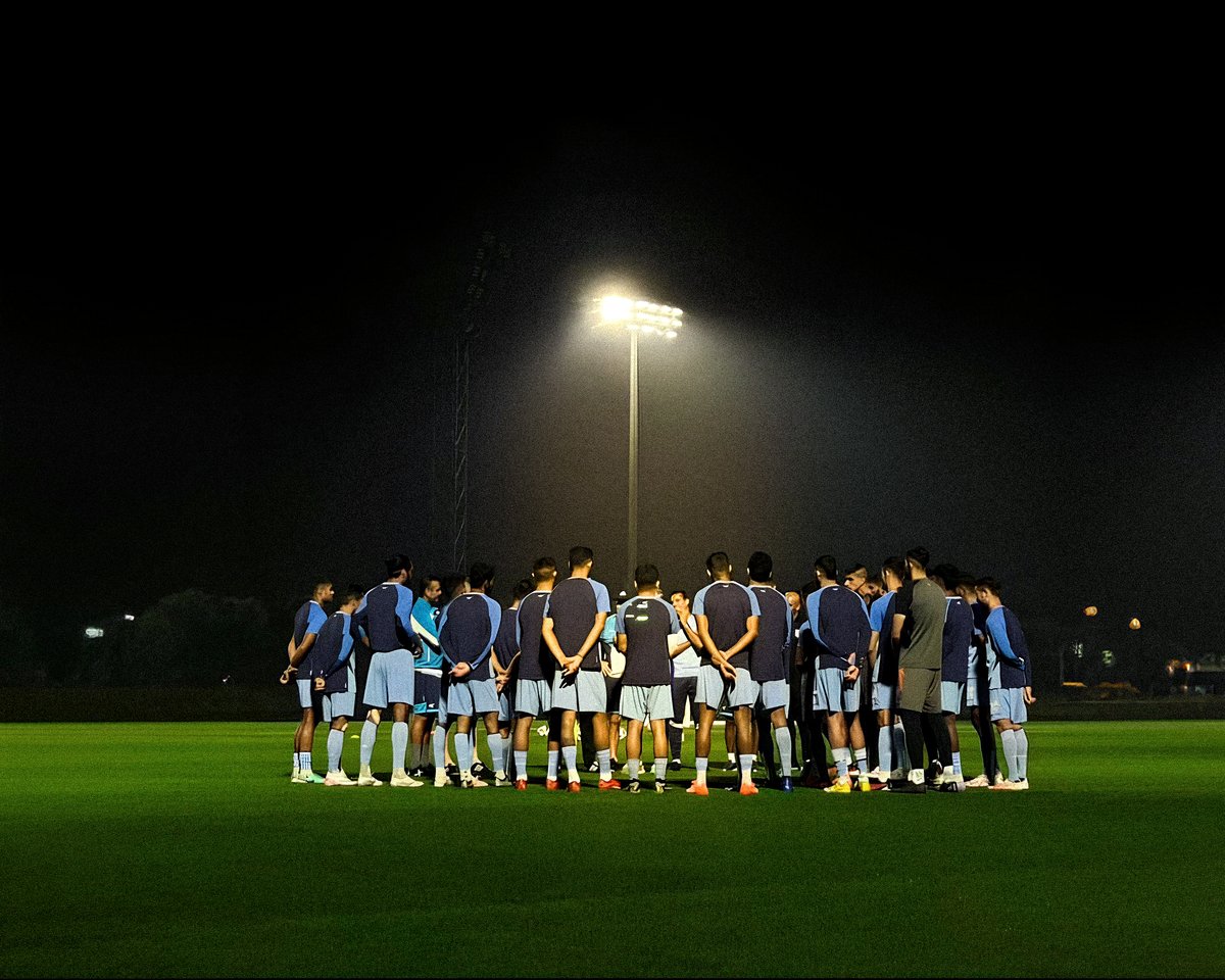 Today, it's more than a match. The field echoes with years of sweat, sacrifice, and shared dreams. As we step onto the pitch, emotions are high, and hopes are higher. Here's to the hard work that brought us here and the collective drive for victory. Let's make it count.🇮🇳