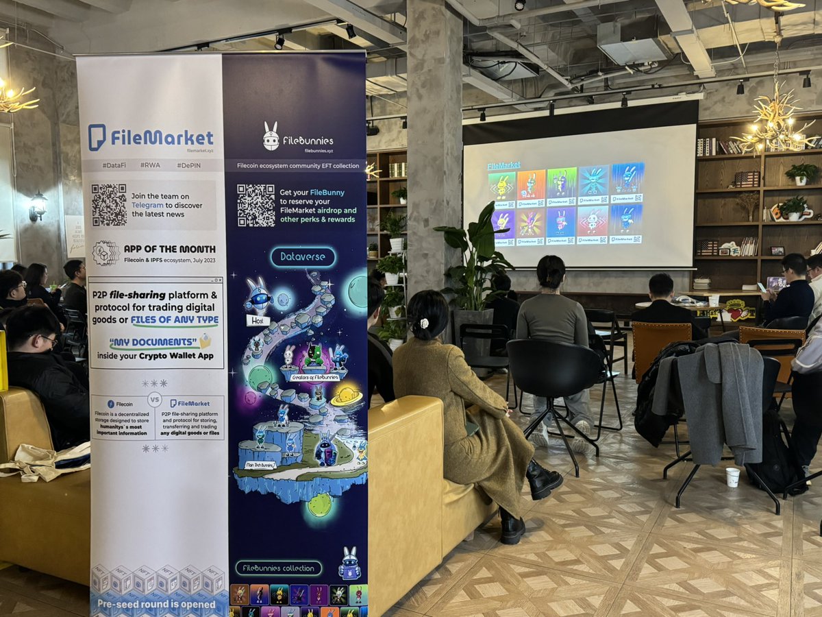 imNDLABS's tweet photo. ‼️Orbit China IPFS Decentralized Storage Roadshow - Shanghai

🔆#Filemarket giveaway
🏆 10 Winners

👉🏻 Follow @FileMarket_xyz &amp; @imNDLABS 
👉🏻 RT / Like this / Reply ur 0x address

End in 24 hours

#web3 #Filecoin #Filecoinorbit
@Filecoin @OrbitChina https://t.co/8gsh3YTV5w