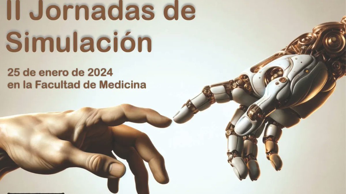 edusqo's tweet photo. II Jornadas de Simulación Médica organizadas por @MedUnizar @FVeterinariaUZ.
25 de enero, Facultad de Medicina, Universidad de Zaragoza @unizar @medicoszaragoza.
https://t.co/Q5lEZMe12C
¿Te apuntas, @doctorazua?
#SegPac #MedEd #SBME https://t.co/vFZwFqrGFz