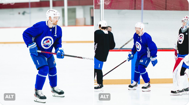 FamoussChild's tweet photo. Hello, 92! 🏒 #GoAvsGo https://t.co/toyac45rBy