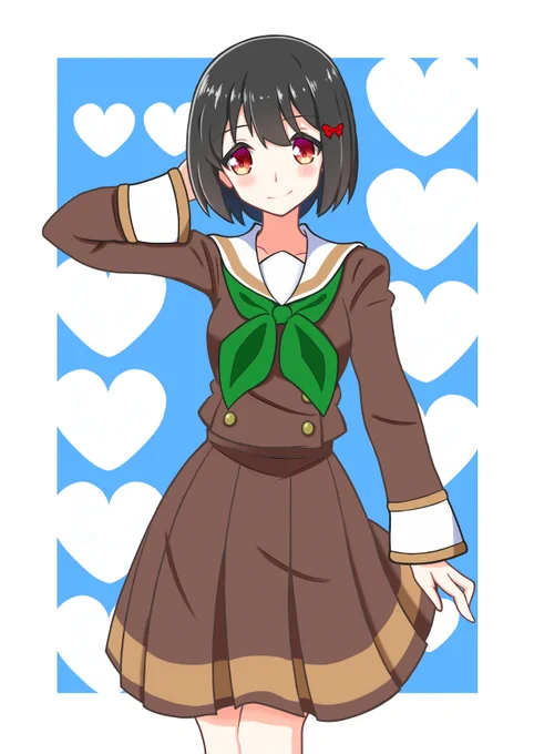 今月は(勝手に)奏ちゃん強化月間、ということで久石奏を描きました。#響けユーフォニアム 