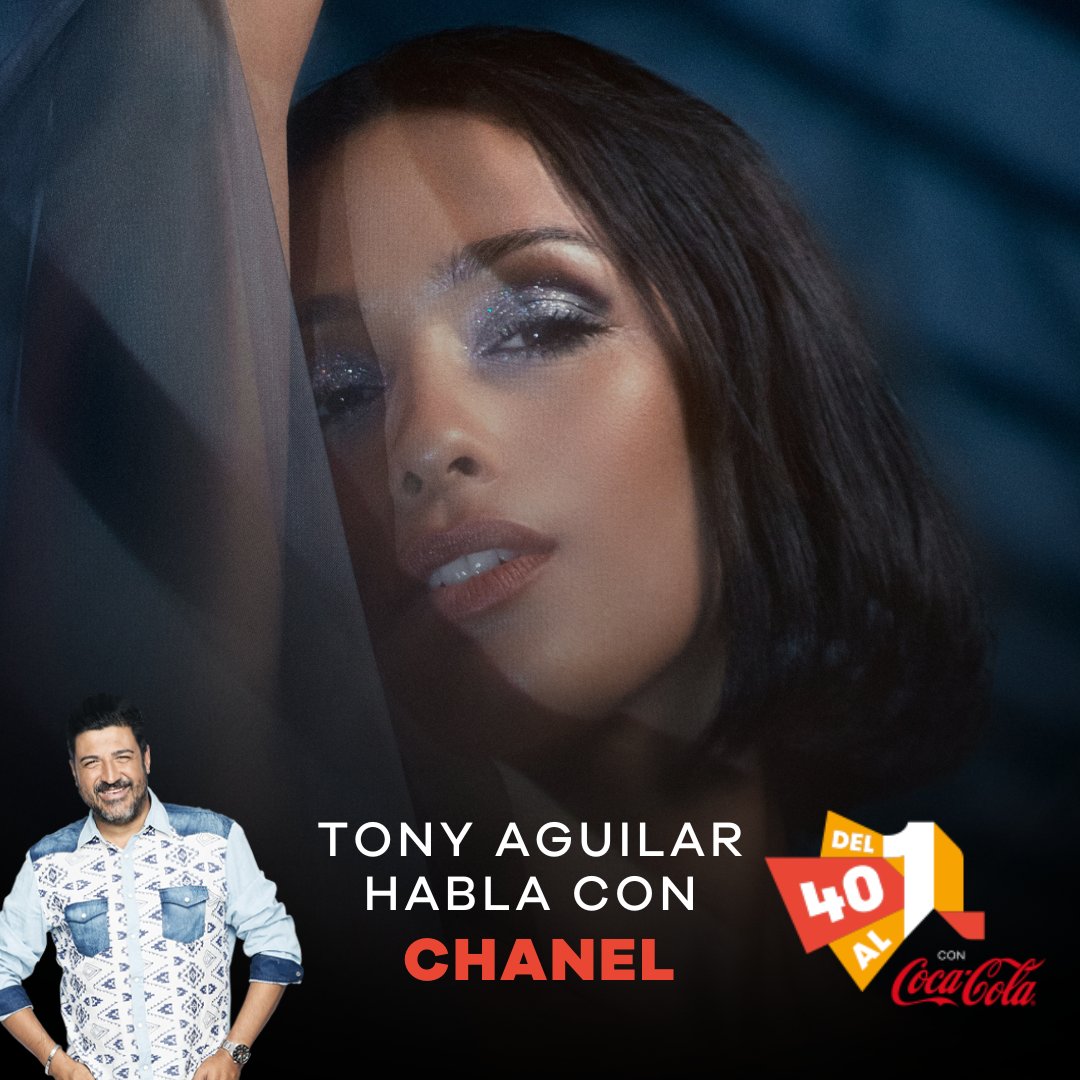 Del40al1_es's tweet photo. Como invitada VIP recibiremos a @ChanelTerrero, que vendrá a presentarnos su primer álbum, ¡AGUA! #Del40al1CocaCola https://t.co/eS0pOnT8qo https://t.co/tRDucViJhT
