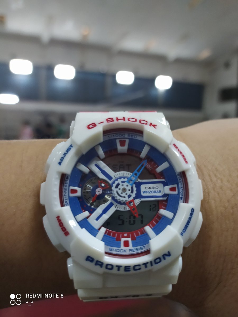 JongHere's tweet photo. And we are back! Nice play guys! Sana maulit! #WOTD #GShock #Gundam #Dumlao https://t.co/Fsez40wnts