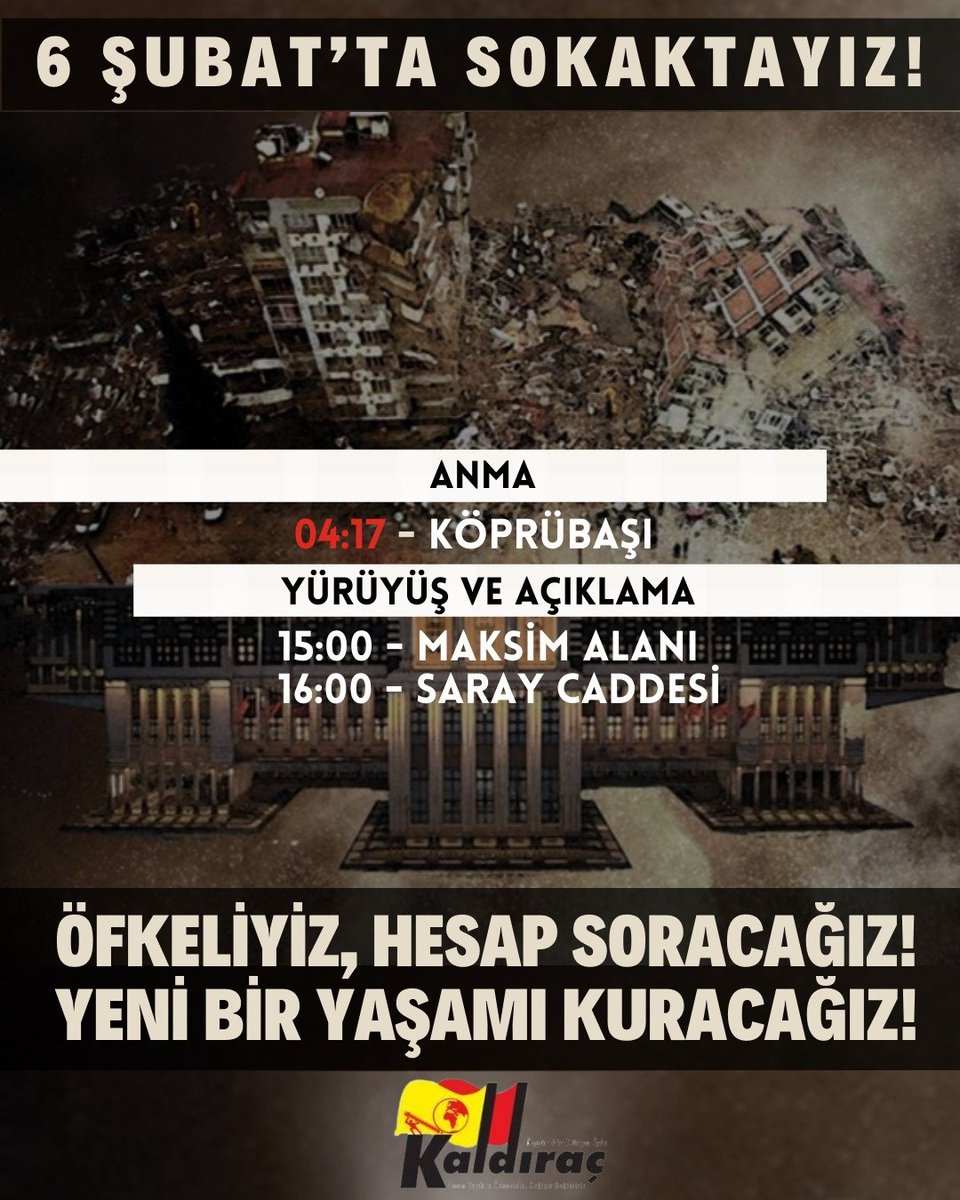 Kaldıraç Antakya tweet media