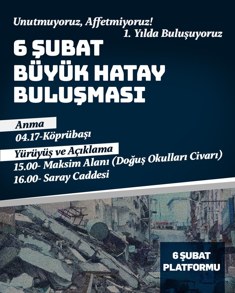 Kaldıraç Antakya tweet media