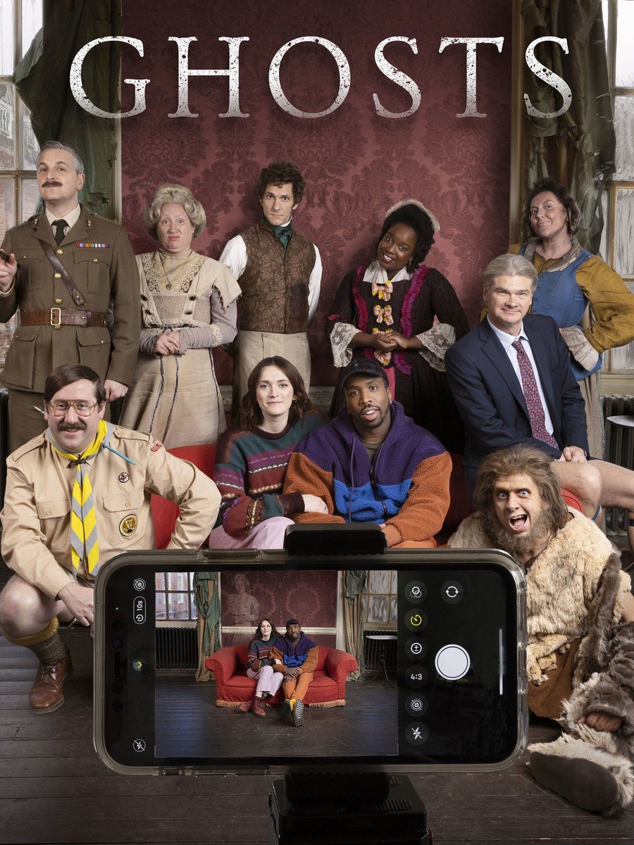 Congrats to the Ghosts team for being the most watched UK comedy show of 2023, pulling in 6m+ viewers. A scripted sitcom beating the big-ticket ent / panel shows is a huge deal. Proving that if you build it (brilliantly) then they will turn up in droves. Praise be to MOONAH!