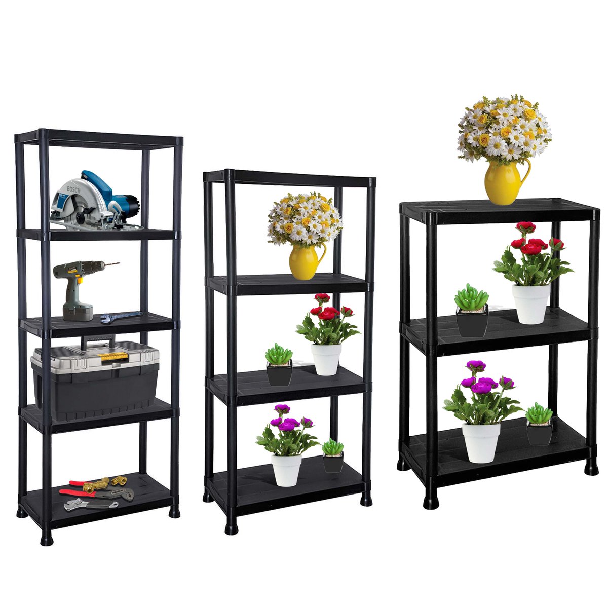 BritsHomeGarden's tweet photo. 3/4/5 Tier Plastic Racking Shelving Storage Unit
Visit Now: https://t.co/342ZuPFmvl https://t.co/h3oswubygD