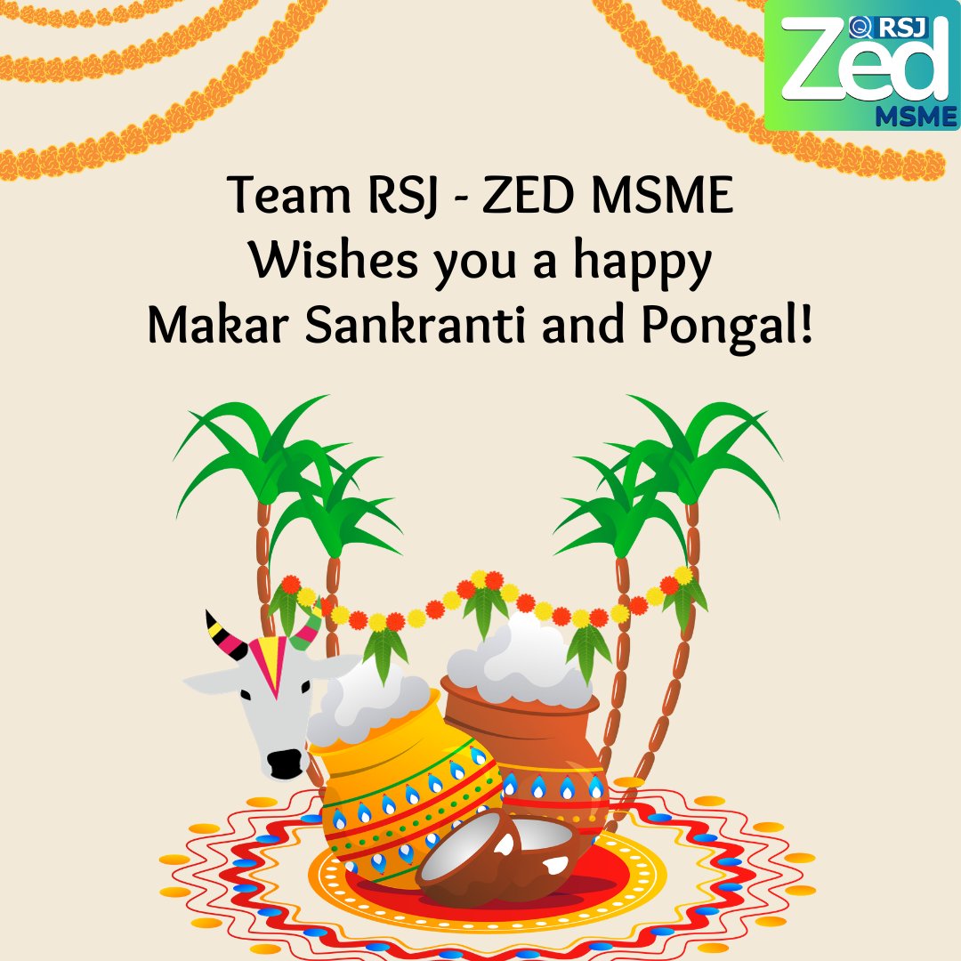 Wishing you a Pongal ☀️ filled with the abundance of happiness and a Makar Sankranti 🪁 that elevates your spirits to new heights. Happy festivities from our company✨! 
#HappyPongal #HappyMakarSankranti #FestiveVibes #CulturalCelebration #BlessingsAndProsperity #NewBeginnings