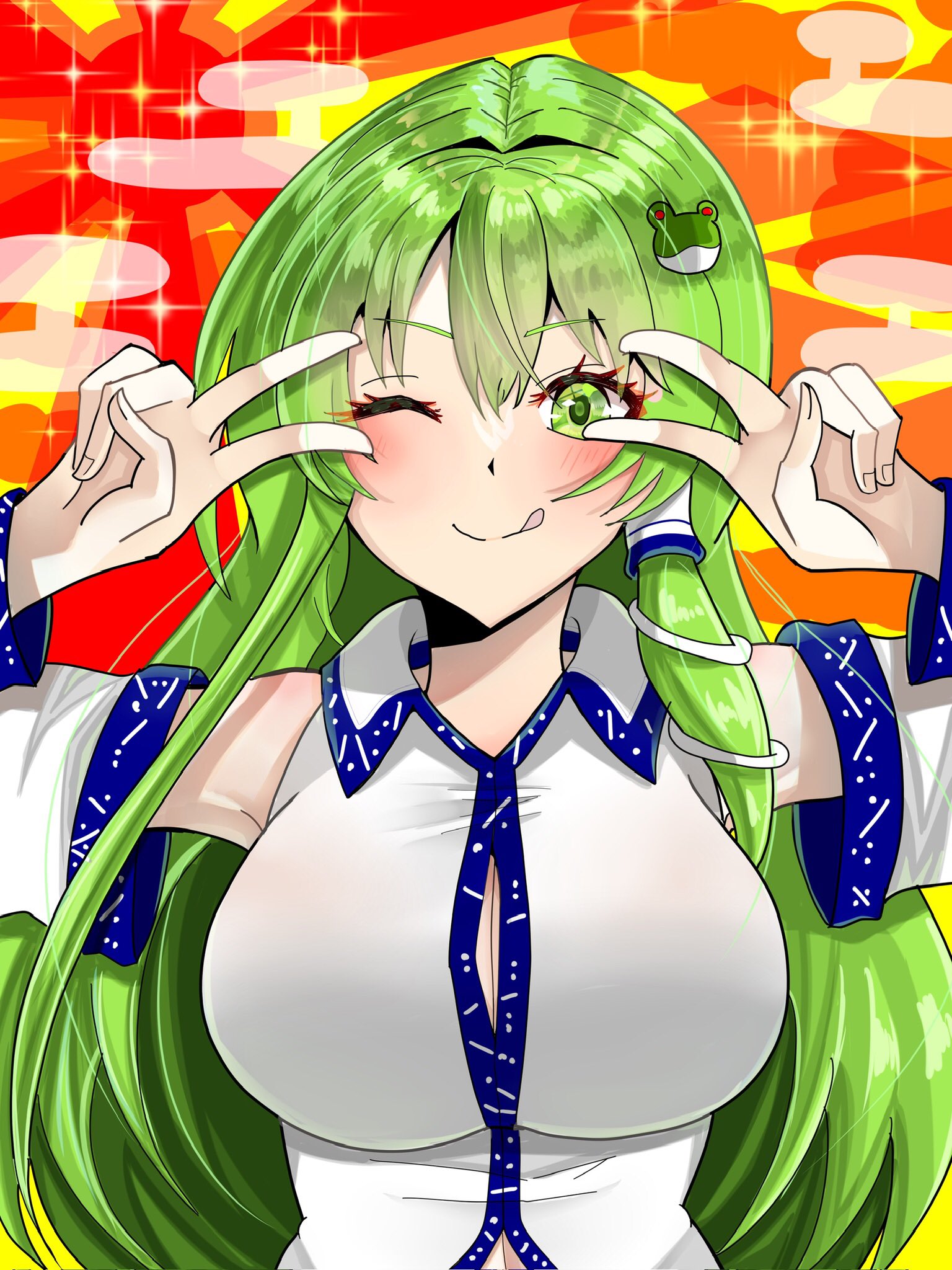 L*G様 東風谷早苗　東方　シークレット　バスタオル　3511 ウマ娘 Amazon.co.jp: 東方project「東風谷 早苗8-4」アクリル