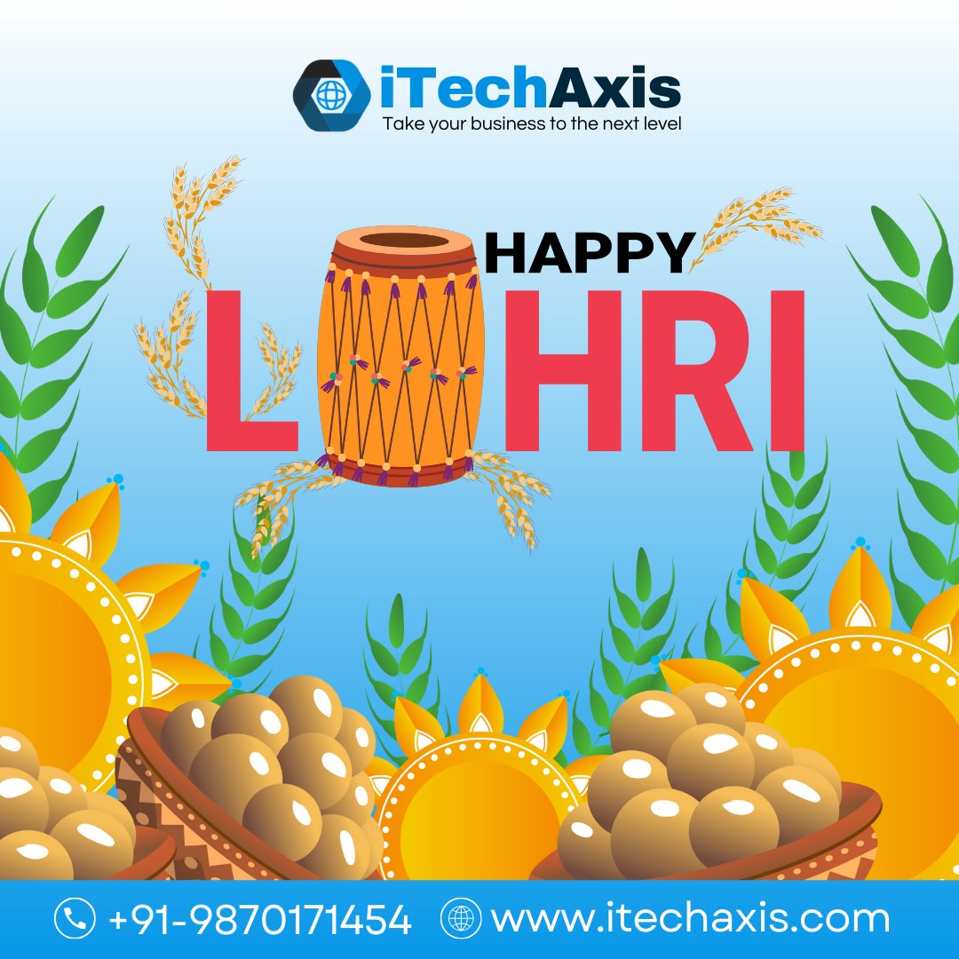 iTechAxis's tweet photo. From humble beginnings to fiery celebrations, Lohri reminds us that hope always ignites. May this year be your brightest yet, fueled by the warmth of loved ones. Happy Lohri! 🎉🔥
#HappyLohri #iTechAxis https://t.co/QI1hTxG9TU