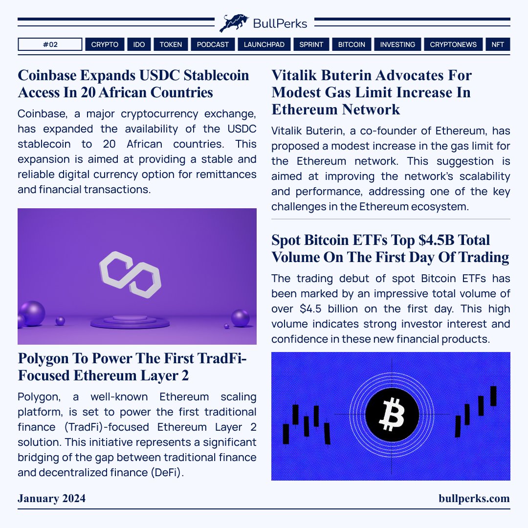 bullperks's tweet photo. 🔔 The most discussed topics of this week are here! Never miss anything about the #crypto market.

Catch up on all the #Cryptonews with 🐂 #BullPerks! https://t.co/Mz6LvwNJ0z