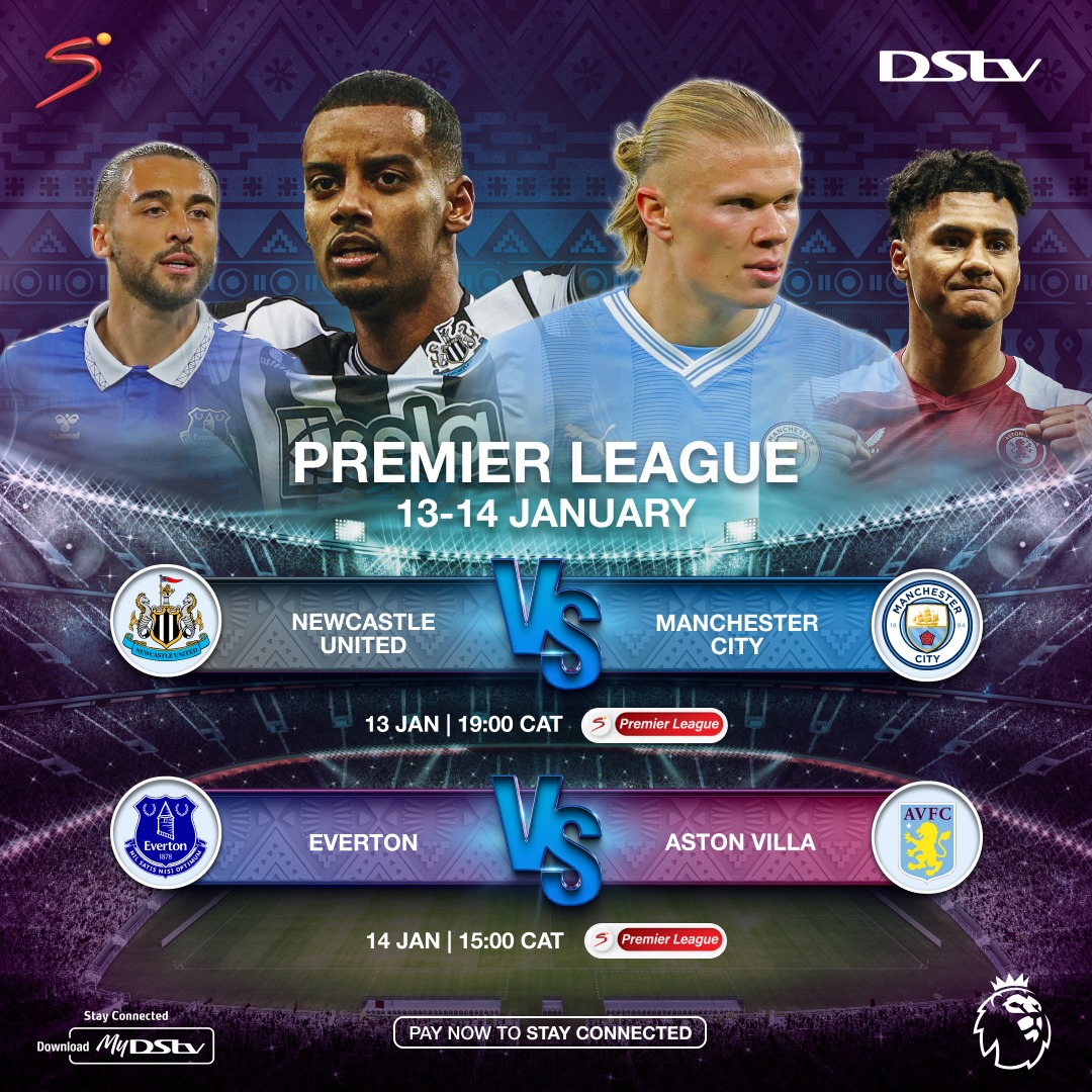 DStvForMalawi's tweet photo. As you wait for the first game of AFCON tonight, we have these #PL games to keep you glued to your screens. Download the #MYDStv app and upgrade, clear error codes and reconnect your account https://t.co/c8xsX0gR28
#PremierLeagueYonsePaDStv #TimeToConnect https://t.co/F351gZQeBN