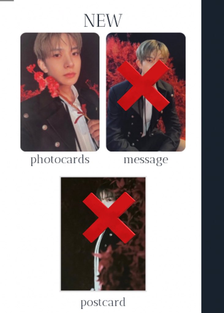 2mariacart's tweet photo. WTB | LFS 

heeseung darkblood new photocard

comment/dm me the prices 😩

tags: heeseung darkblood hee new concept pc enhypen jungwon jay sunghoon sunoo niki jake https://t.co/Rsa1zgLu00