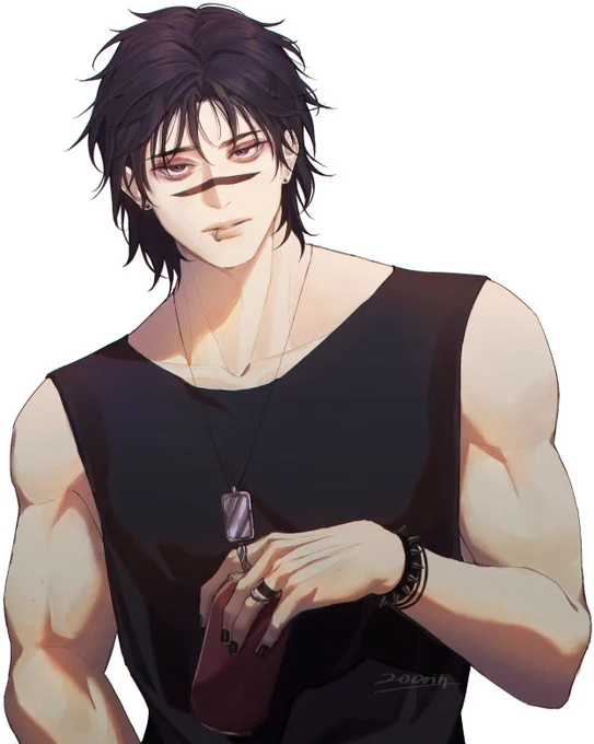 choso with hair down #jjk #呪術廻戦 