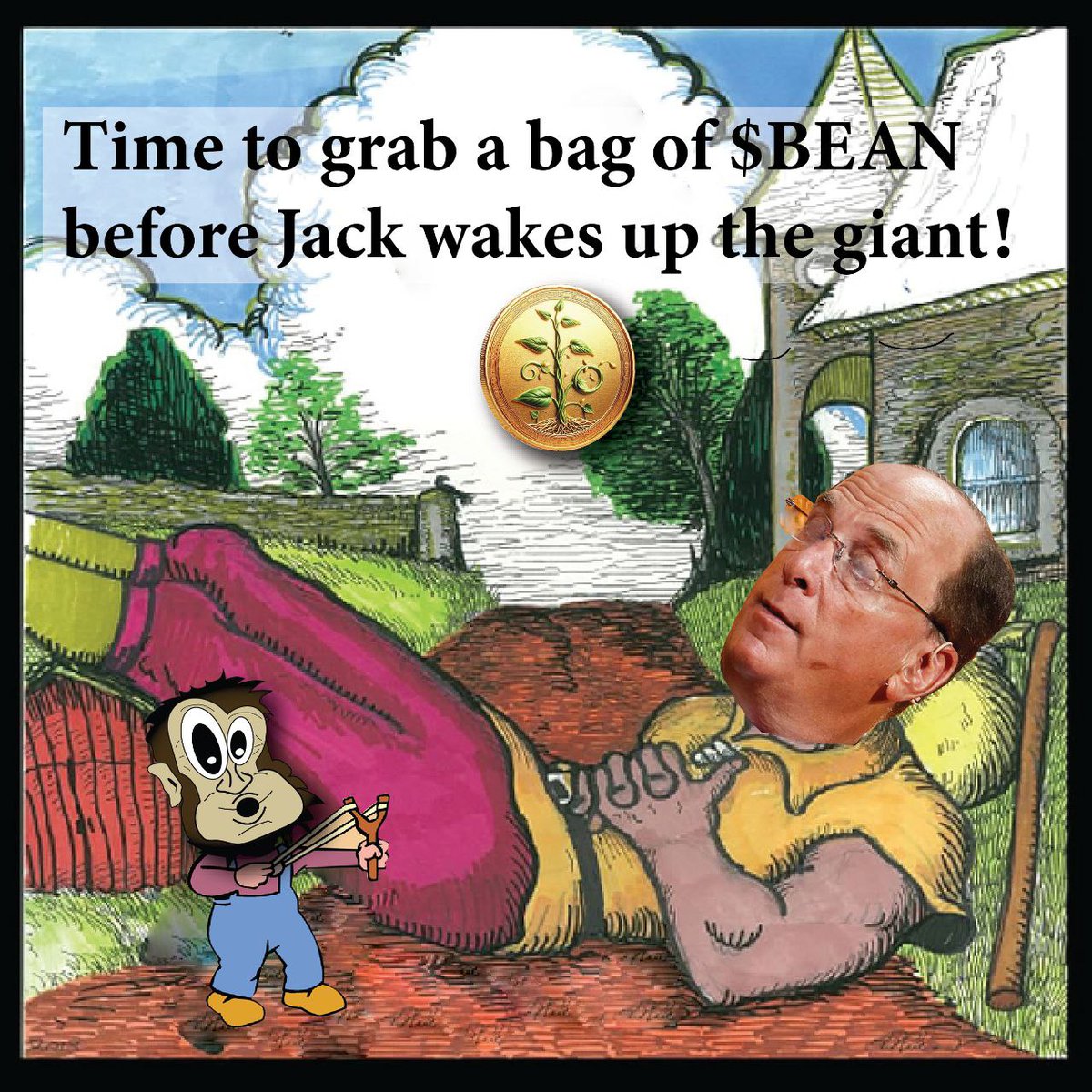 magicstocks_'s tweet photo. The giants are sleeping. You should grab a bag of $BEAN before they wake up! #magicstock #bean #getsome https://t.co/lMm3LzR5Yb