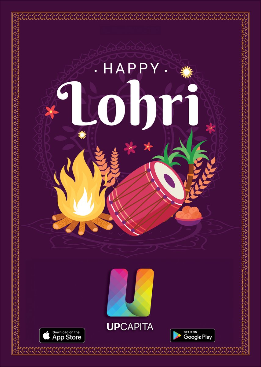 🔥✨ Wishing you a joyous Lohri filled with warmth, and the spirit of togetherness. Happy Lohri from all of us at UPCAPITA! 🌟 #LohriGreetings #FestivalOfHarvest #Lohri2024 #WealthCreation