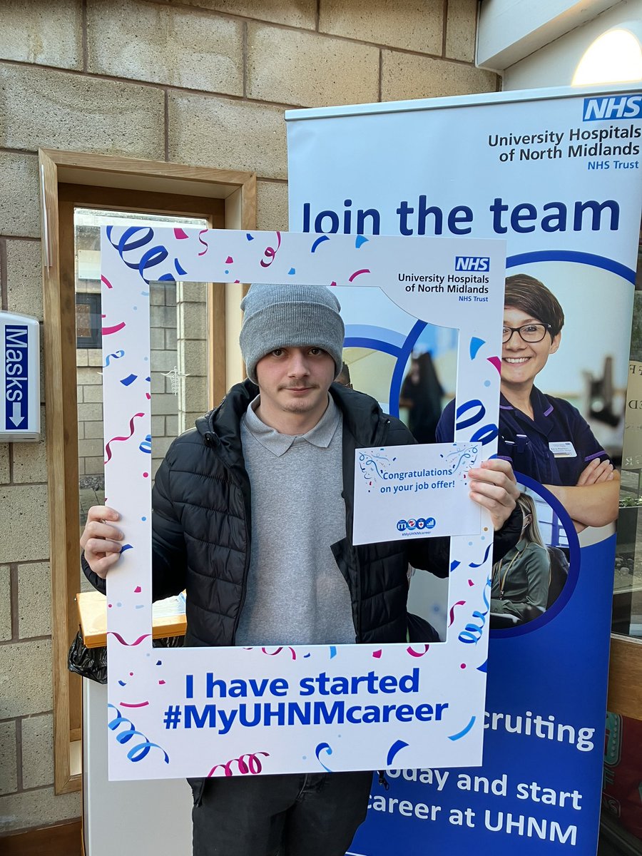 We’ve had our first two offers of the day before 9AM! Congratulations to our first two successful candidates! 🌟 #MyUHNMCareer

📍<a href="/PgmcUhnm/">County Postgrad Centre, UHNM</a> 
🏥<a href="/UHNM_NHS/">UHNM NHS Trust 🏥</a>