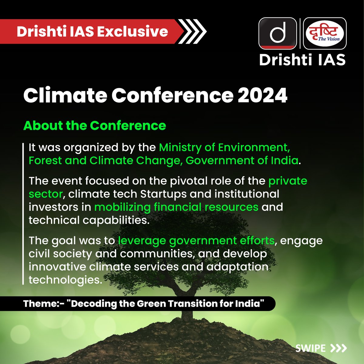 drishtiiaseng's tweet photo. #DrishtiIASExclusive now comes with a #quiz for #Prelims2024
Today's Quiz is based on the Exclusive posted on 11 January 2024
Check the link: https://t.co/d46aVonHOC
#Climate #Government #ClimateChange #Natural #UPSC2024 #UPSCNews #UPSC #IAS #DrishtiIASEnglish #DrishtiIAS https://t.co/T4qvNnkqin