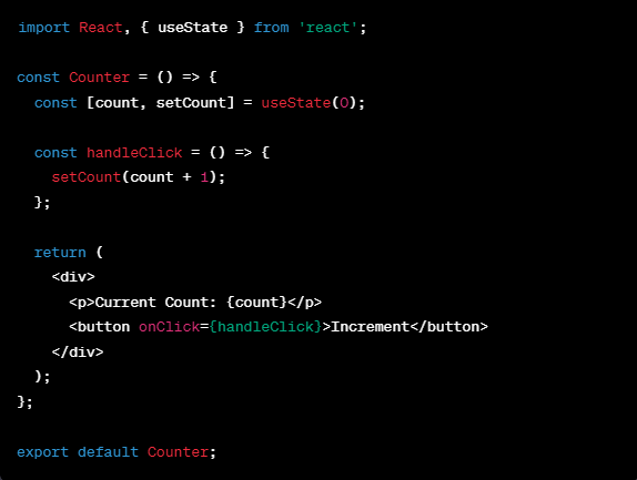 _SoniSumit's tweet image. React Interview #1
Will this code snippet works as expected?
#reactinterview #frontend #react #interview #gethiredwithsumit