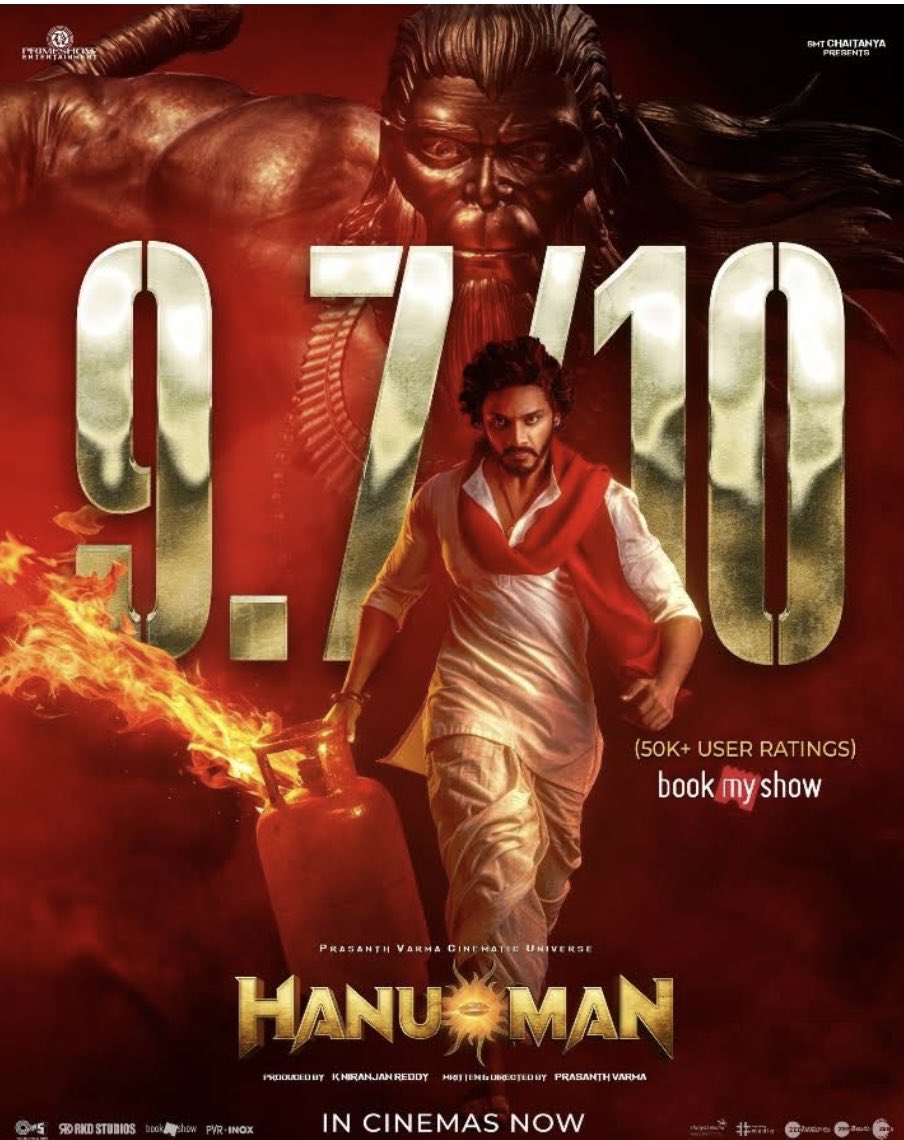 samrat___01's tweet photo. 💥💥💥💥

#HanuManRAMpage #HanuManEverywhere #HanumanReview #HanuMania https://t.co/BOalIjWVJr