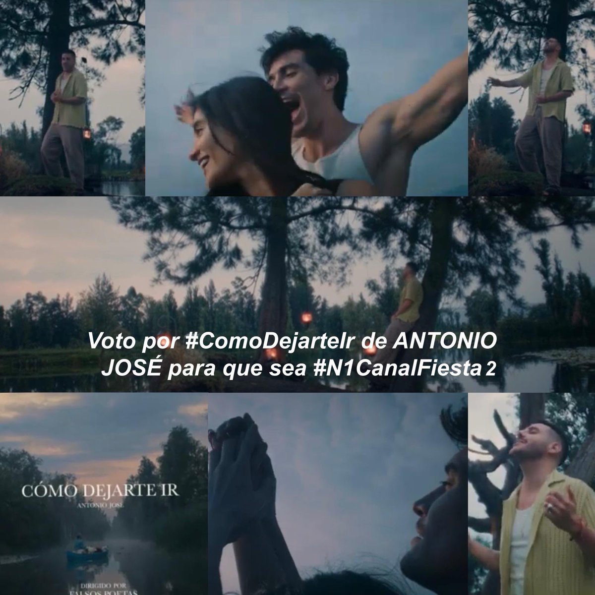 DeleMalagaAJ's tweet photo. Buenos días familia 😄 
.
Voto por #ComoDejarteIr de Antonio José para que sea #n1canalfiesta2 https://t.co/uLGwsZ9S39