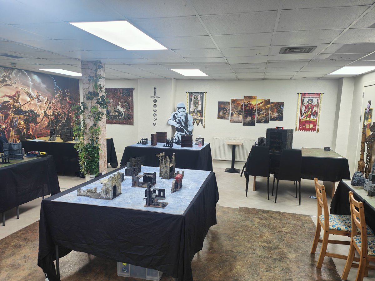 DJF91X's tweet photo. First 40k tournament of the year https://t.co/HJxgbz4XSg