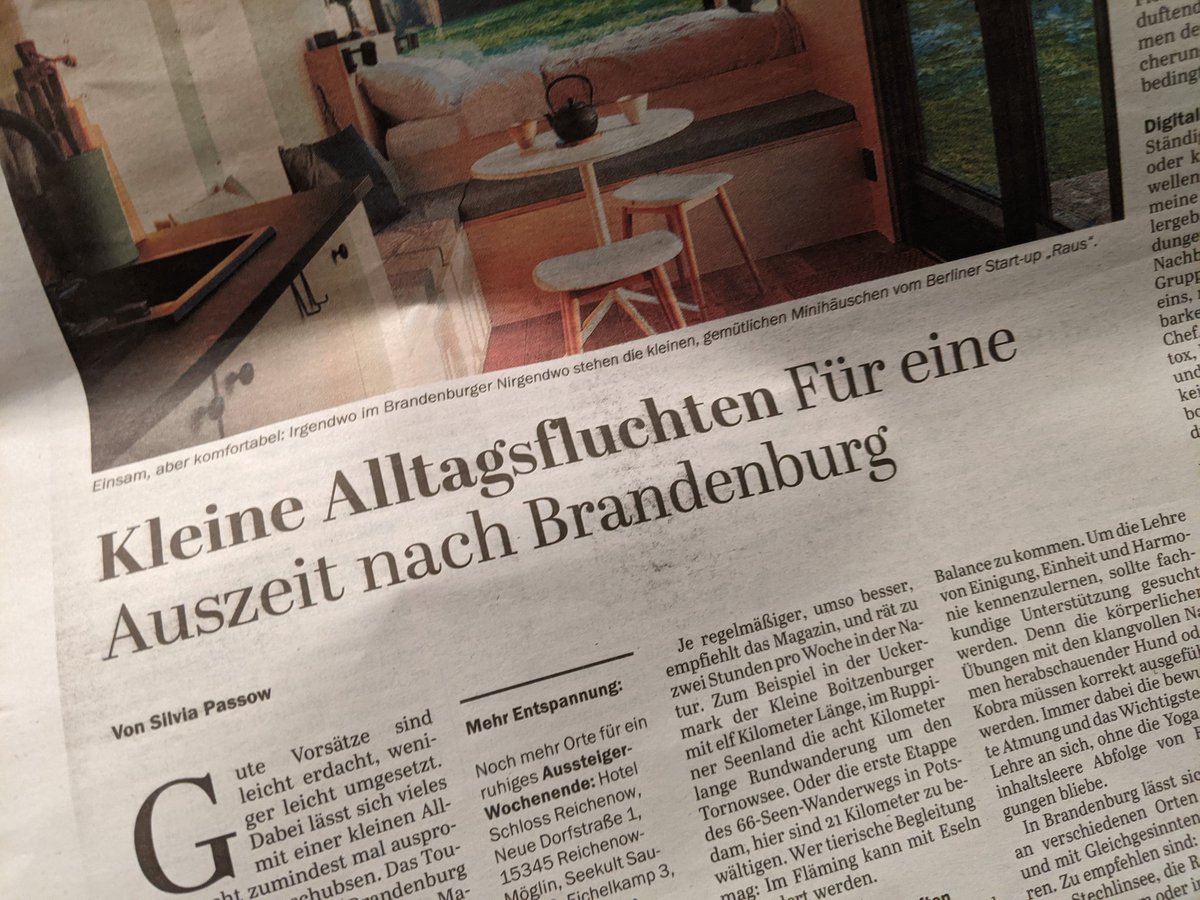 Es gibt bessere Nachrichtenlagen für "kleine Auszeit nehmen in Brandenburg"-Tipps #correktiv