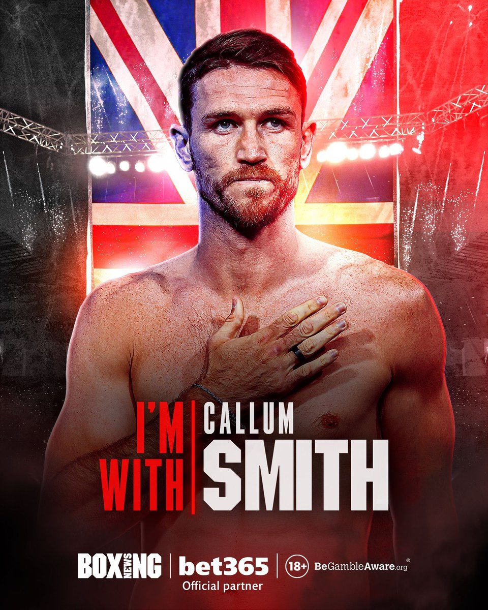BoxingNewsED's tweet image. RT if you&apos;re backing @CallumSmith23 to win tonight. ⚔️

Bet on the fight with @bet365 here: buff.ly/48Qkoub

#BeterbievSmith #Ad 18+ BeGambleAware