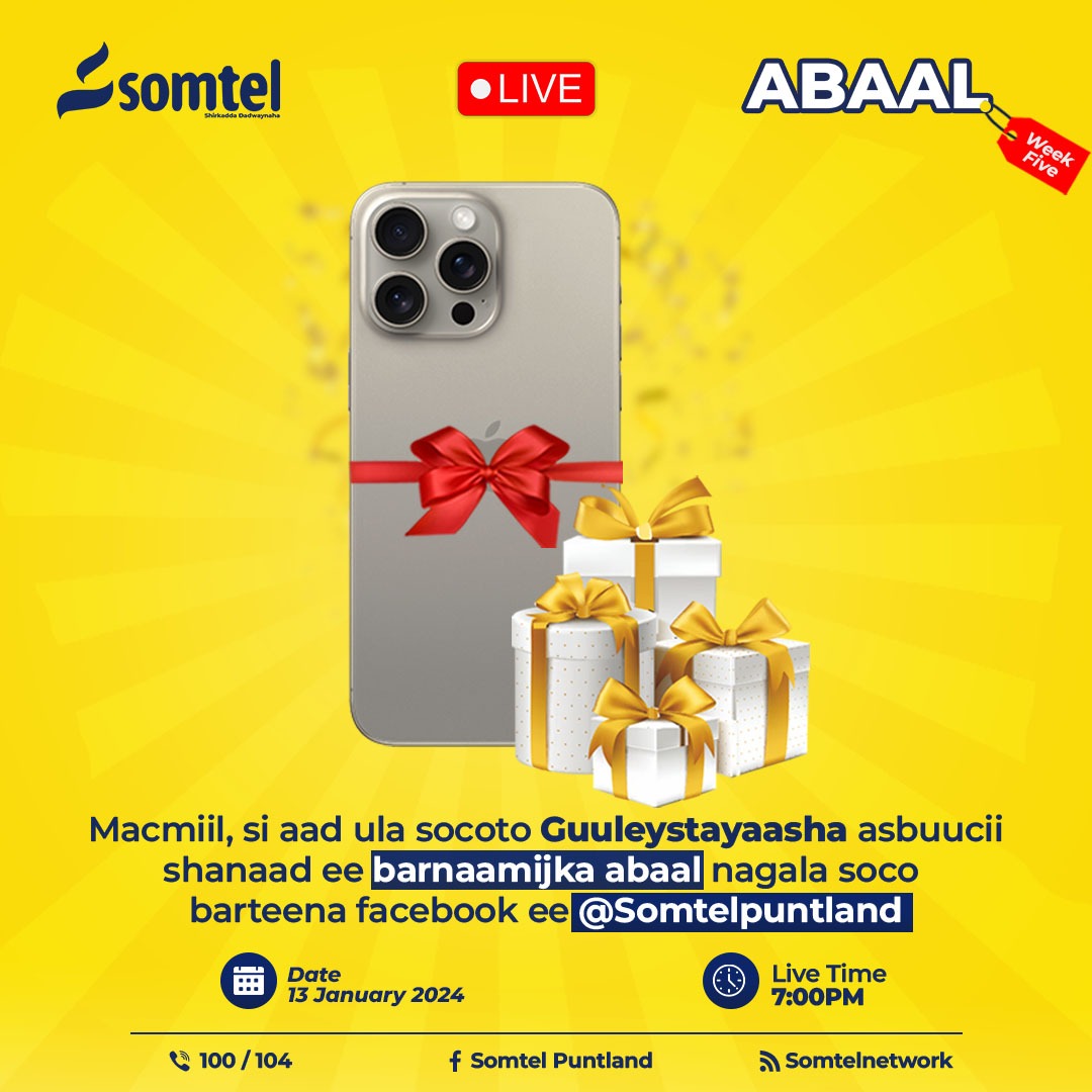 Somtel Puntland tweet media