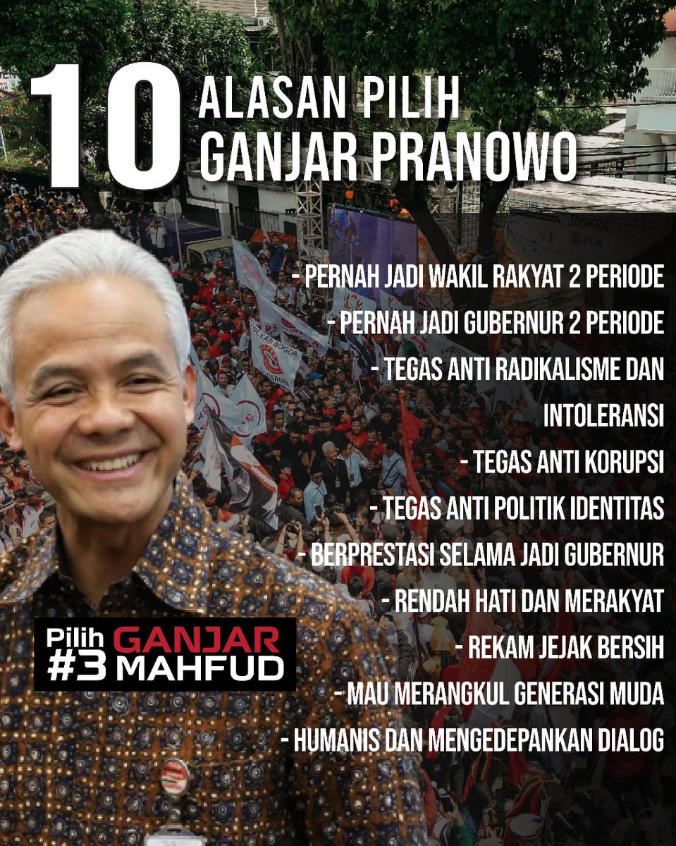 🐑  Ganjar Mahfud Hebat #Coblos3 #3GM #DuluJokowiSekarangGanjar DiTPSpastikan AYAHBowoGBRAN  mohmahfudmd ayo daftarkan akun bank dan e-walet kalian di situs anti gacor "BIGCEME" , ini hanya candy crush ya guys^^ bitly