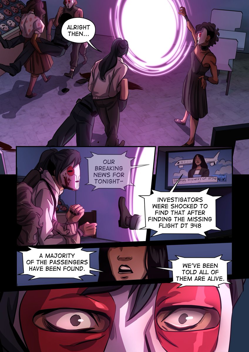 thecommunecomic's tweet photo. Back to posting on this account again! (I guess) #comic #horror https://t.co/zSPWUvzhEQ