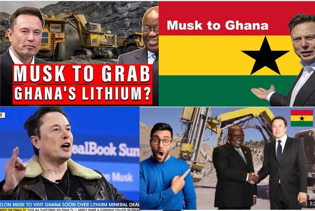 Toro_AIM's tweet image. So according to YouTube, Elon Musk will visit Ghana next week and is buying #ALL Atlantic Lithium 😂😂😂