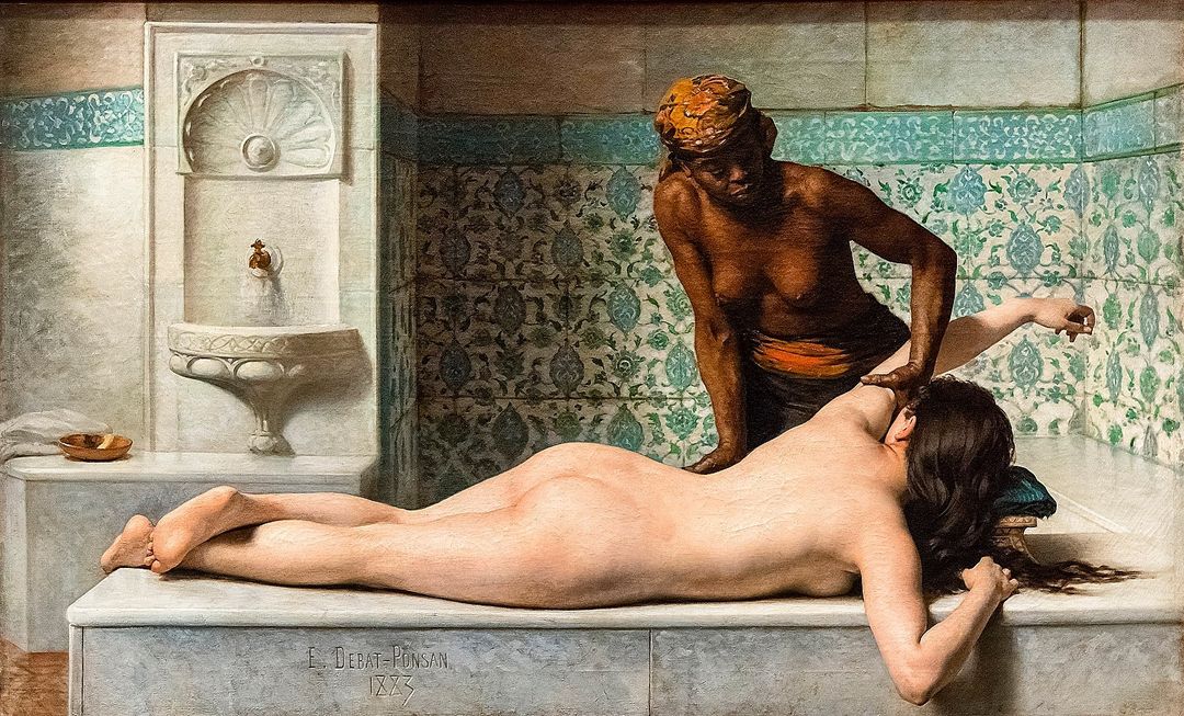 Le Massage, Massage at the Hammam, 1883 🖌 #ÉdouardDebatPonsan 🏛 @MuseeAugustins #ArtLovers #SaturdayInArt #ArteYArt #DonneInArte @redne2013 @dianadep1 @LunaLeso @BrindusaB1 @albertopetro2 @maype7 @angelicadisogno @LuciaTassan @yebosfaye @marmelyr @Biagio960 @artmajcar