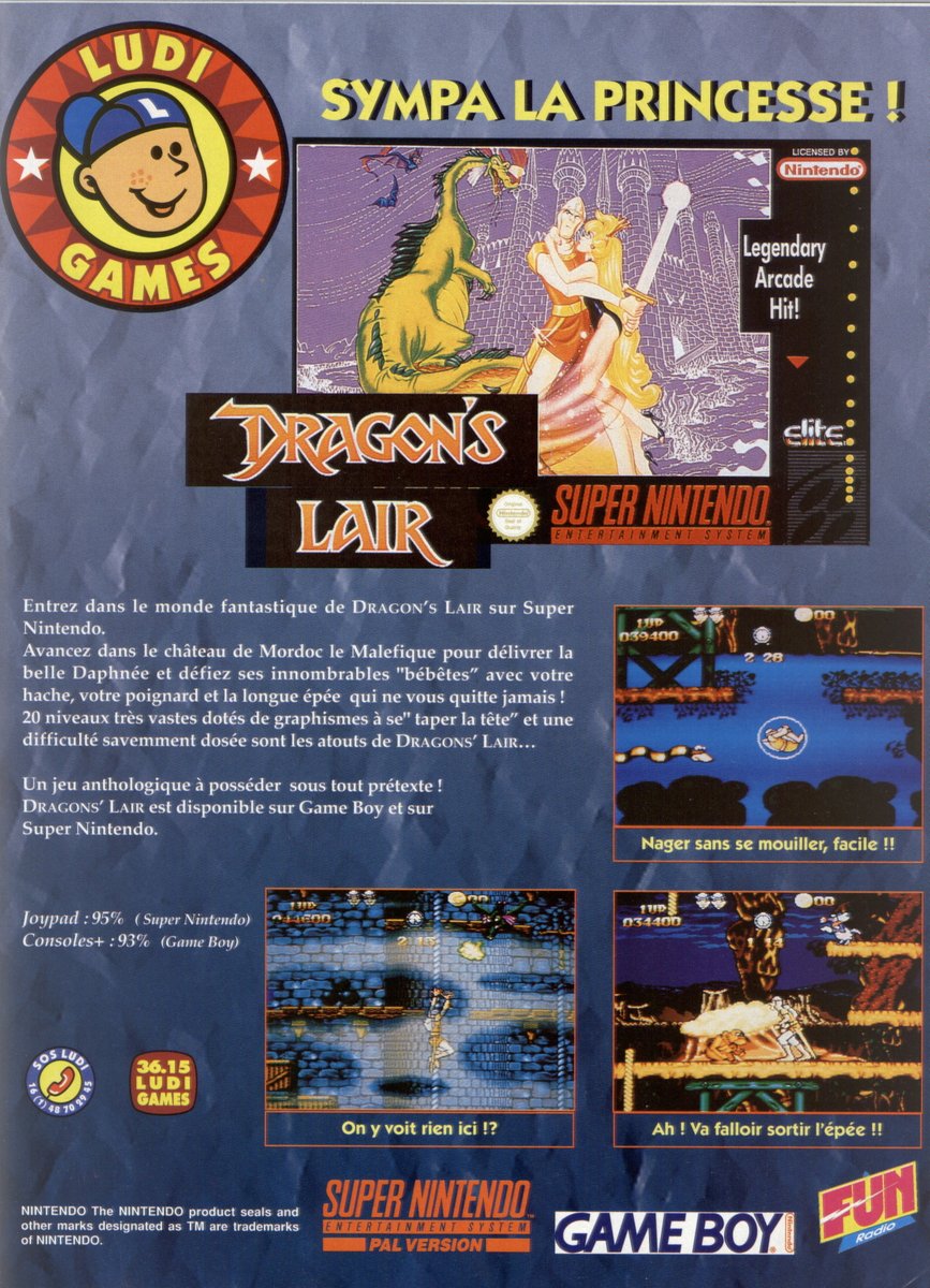 #Nostalgeek on commence le #Joypad n°16 de janvier 1993!La jolie couv avec #Chakan,le sommaire avec une belle phoe de AHL,le courrier des lecteurs et une pub #DragonsLair #Snes! #retro #retrogaming #oldschool #80s #90s 1/6