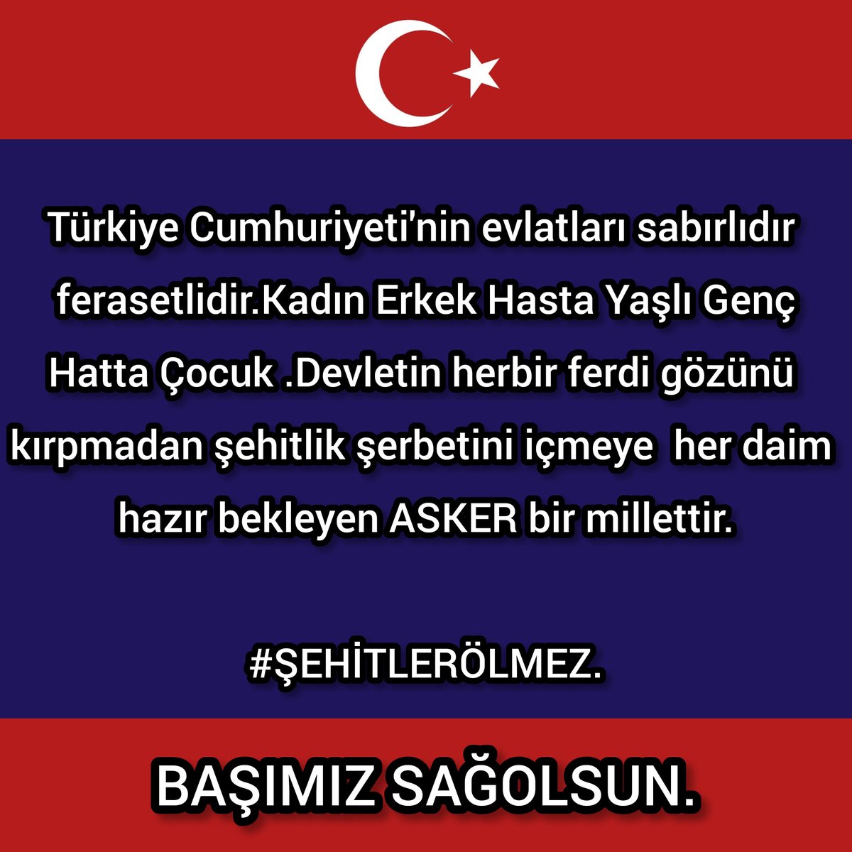 MUSTAFASARICANN's tweet photo. BAŞIMIZ SAĞOLSUN.

#olursagenclerleolur #cumhuriyetçilik #milliyetçilik #halkçılık #laiklik #devletçilik #devrimcilik #inkilapçılık #demokrasi #cumhuriyet #eşitlik #adalet #özgürlük #hürriyet #insanhakları #bilgi #felsefe #siyaset #politika https://t.co/oPttPvEk66