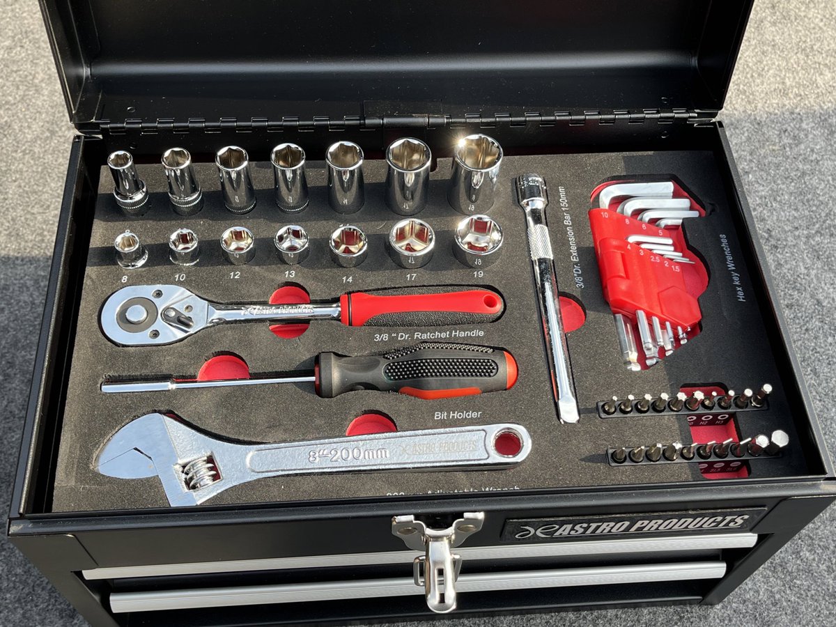 tiger1997driver's tweet image. 🎁プレゼント企画🎁
（第14回）
年末のプレゼント大盛況につき
頑張りました‼️
豪華景品です❗️

工具箱&amp;amp;工具セット

⭕️応募方法はリツイートのみ‼️

•注意
偽アカは自己防衛です‼️

締め切りは2月20日です‼️