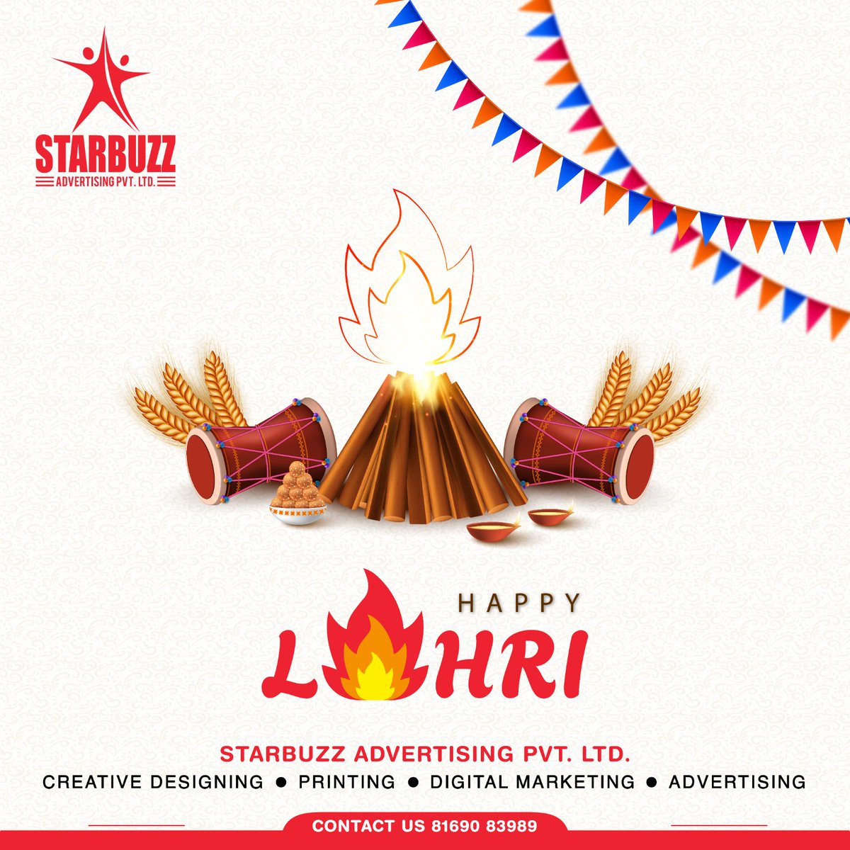 starbuzzads's tweet photo. May the Lohri Fire cleanse your life &amp; Brighten your life with warmth, joy, Happiness &amp; love forever 🙏🏻🔥
.
.
#Lohri #Lohri2023 #happylohri #lohriwishes #lohricelebration #lohrifestival #starbuzz #starbuzzadvertising https://t.co/XnoGcRyzv1