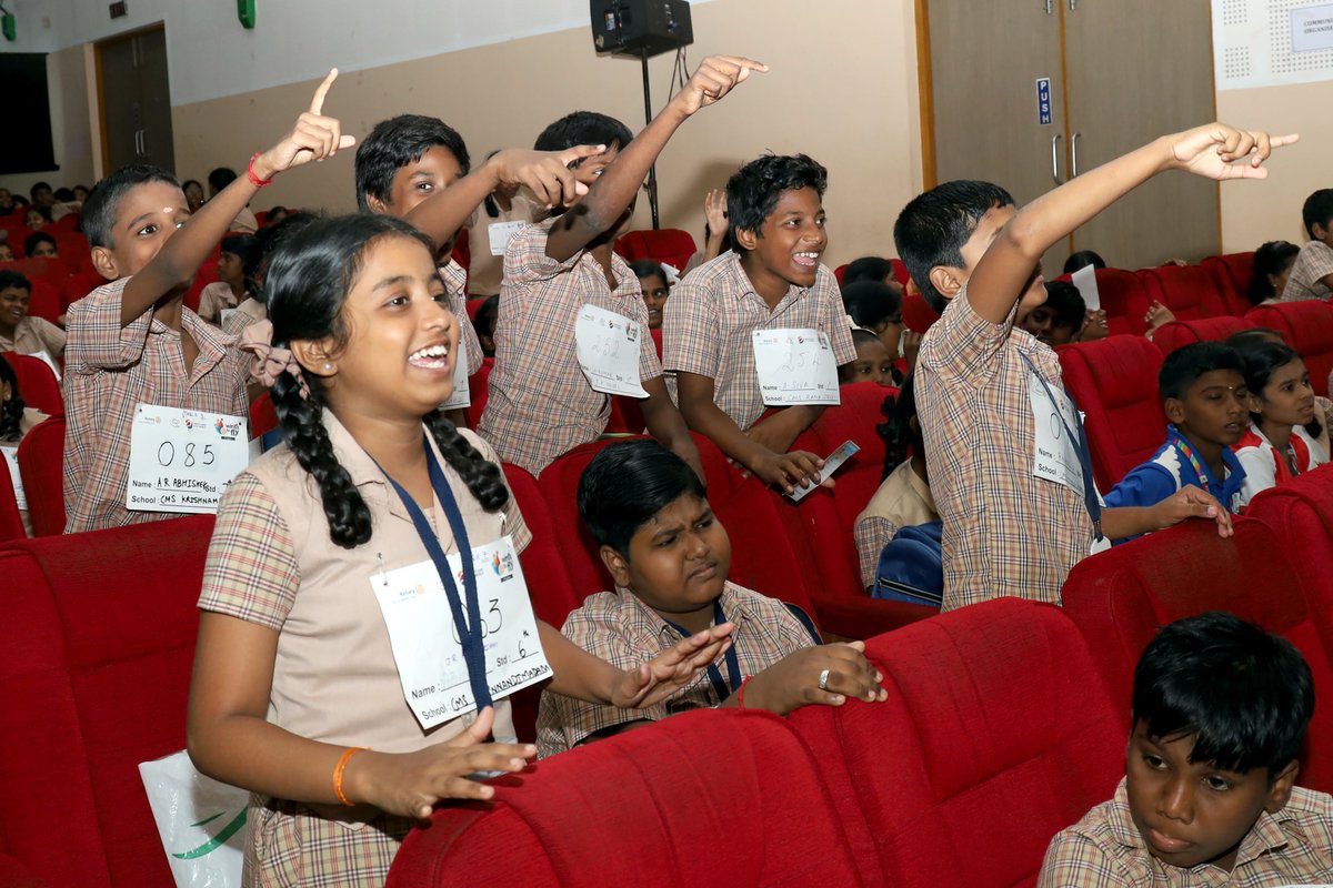 Children's Parliament Orientation to hundreds of students in Chennai. 

Thanks to <a href="/TreeCommuni/">CommuniTREE</a> for the wonderful opportunity!