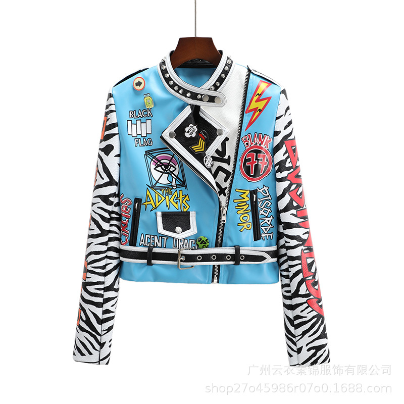 RolandLan6's tweet photo. European and American fashionable printed short leather jackets for women, new motorcycle suits, motorcycle jackets wholesale
#inspiration #streetchic #streetstyleinspo #špica #hrvatska #bomberjacket #trend #madeiniran #quilted #quiltedcoat #embroidery #embroidered #jacket https://t.co/owQXboYdb1