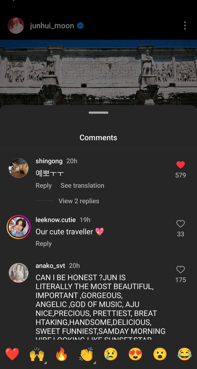 svtj1323's tweet photo. Shin Pd comment on #junhui ig post
#junhui #jun #wenjunhui #moonjunhui #SEVENTEENinBULACAN #SEVENTEEN #Carats #PLEDIS  #ShinPd #KPOP 
Ig Id : junhui_moon https://t.co/sEderNehdX