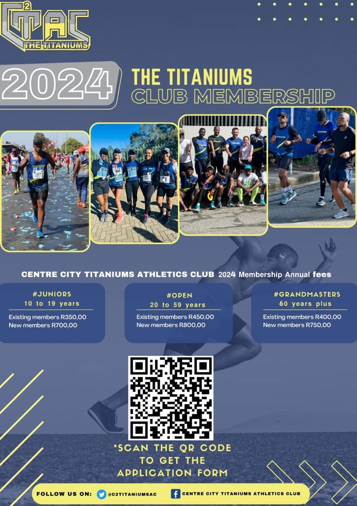 Centre City Titaniums Athletics Club tweet media