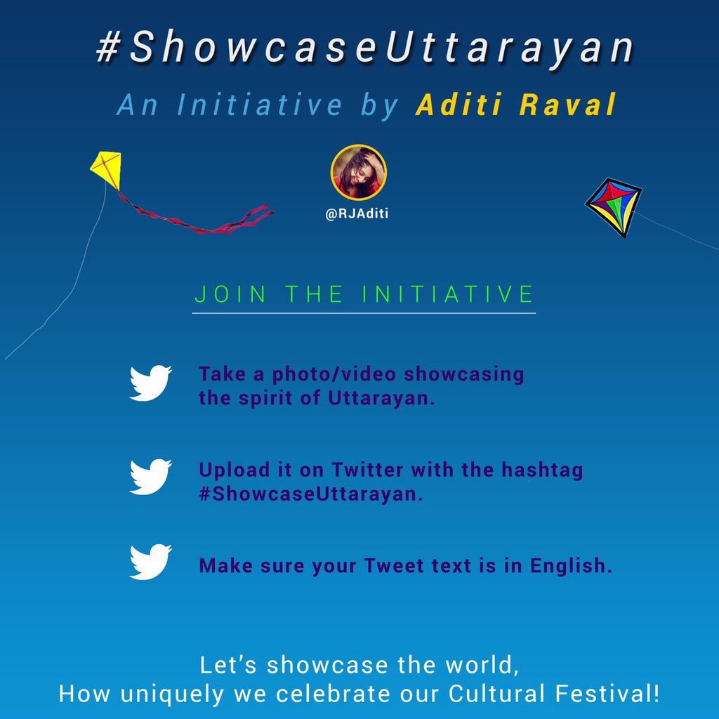 aditiraval's tweet photo. Remember this? Let’s do this #showcaseuttarayan https://t.co/noQz7HjXK2