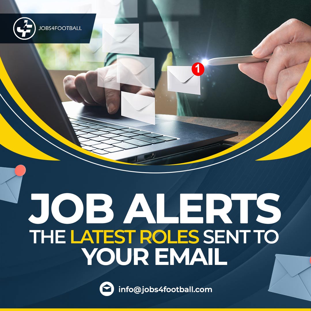 Jobs4football's tweet photo. Here we go Job Alerts...
Community spoke 🗣
Jobs4football listened👂
Job Alerts are Live 💥
Use our new feature to deliver select opportunities to your inbox 📬
Filter by Job type or Location.
Try it! ⚽
#J4Fcommunity #jobalerts #footballjobs #jobs4football #footballalert https://t.co/dQDsnPFFh2