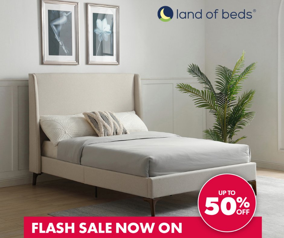 LandofBeds's tweet image. Revamp Your Rest: Endless Styles, Budget-Friendly Smiles! 

Dive into savings with our bed frames. Free delivery and finance options are available. 
👉landofbeds.co.uk/browse/brand--…

#bedframe #beds #sleep #finance #freedelivery #sale #shopnow